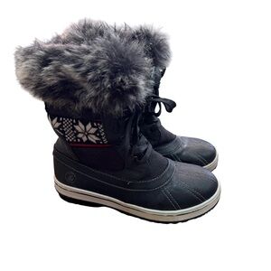Women's Black Northside Winter Boots